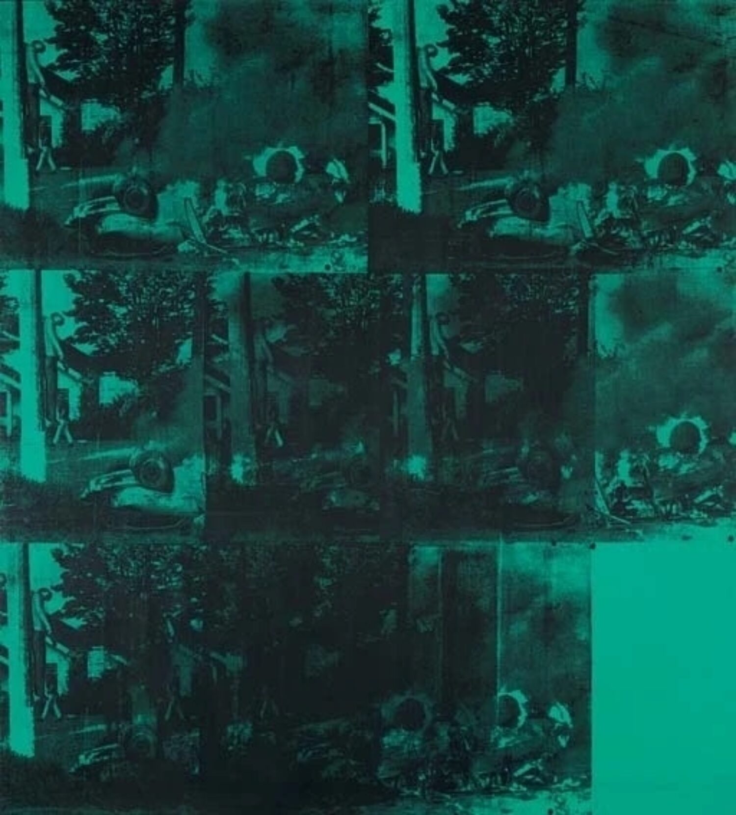 Andy Warhol, Green Car Crash (Green Burning Car l), 1963, Christie's, New York, 16 May 2007 - £36,270,705