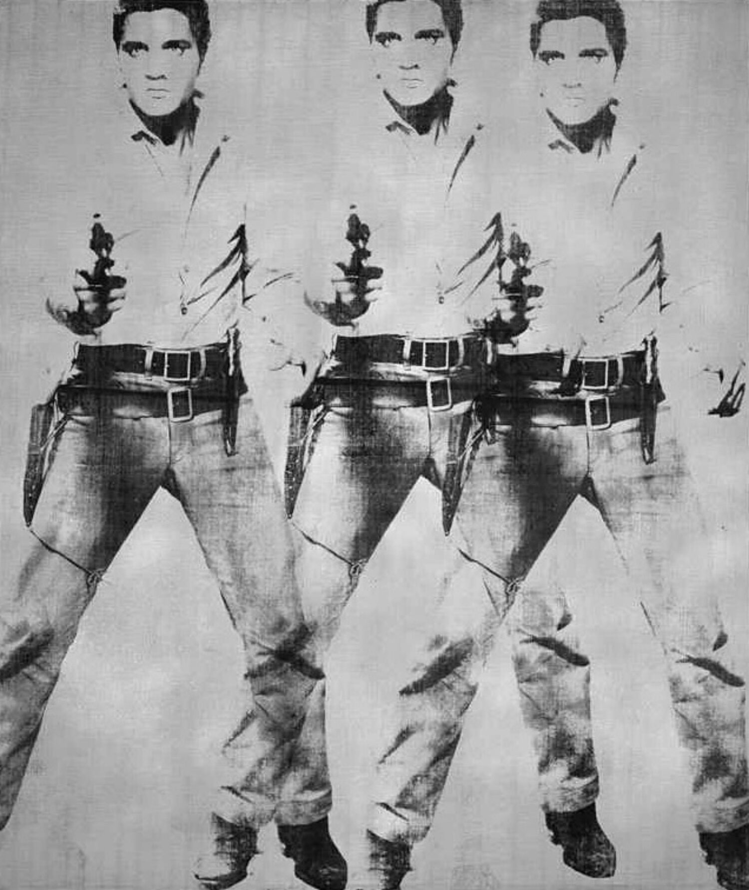 Andy Warhol, Triple Elvis [Ferus Type], 1963, Christie's, New York, 12 November 2014 - £51,804,086