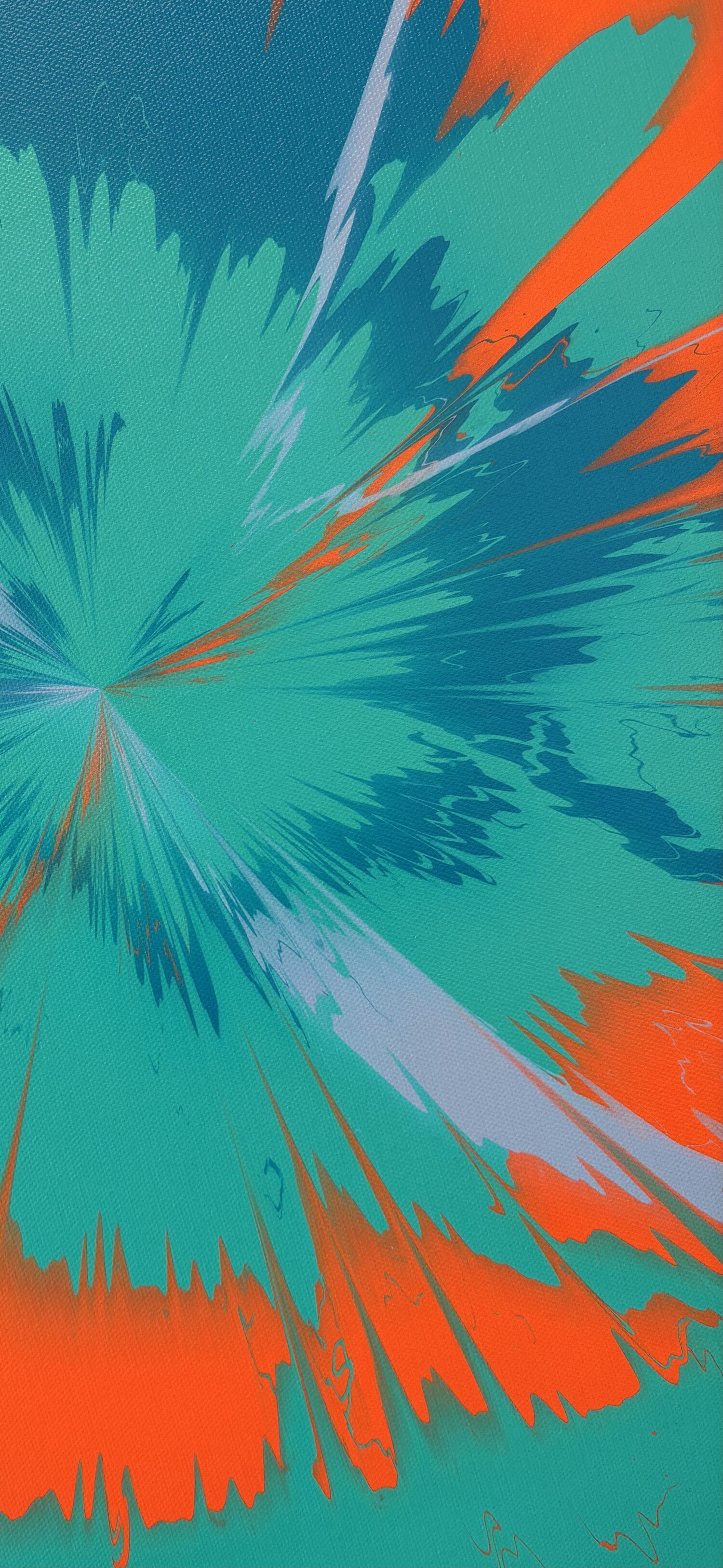 H12-2 (Large) Beautiful, Sensory-Driven Only Supernova Painting