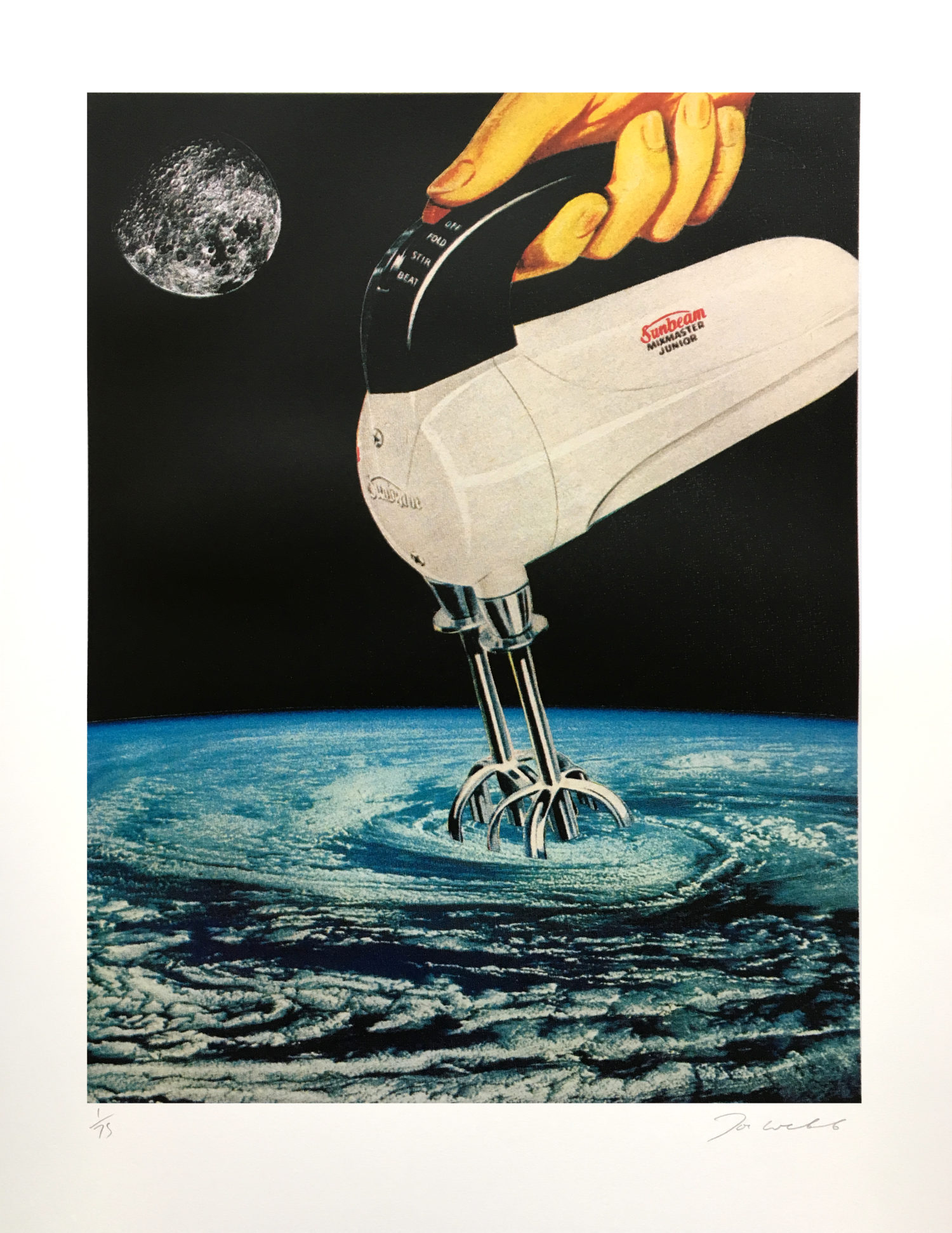 Stirring Up a Storm - Artist Proof