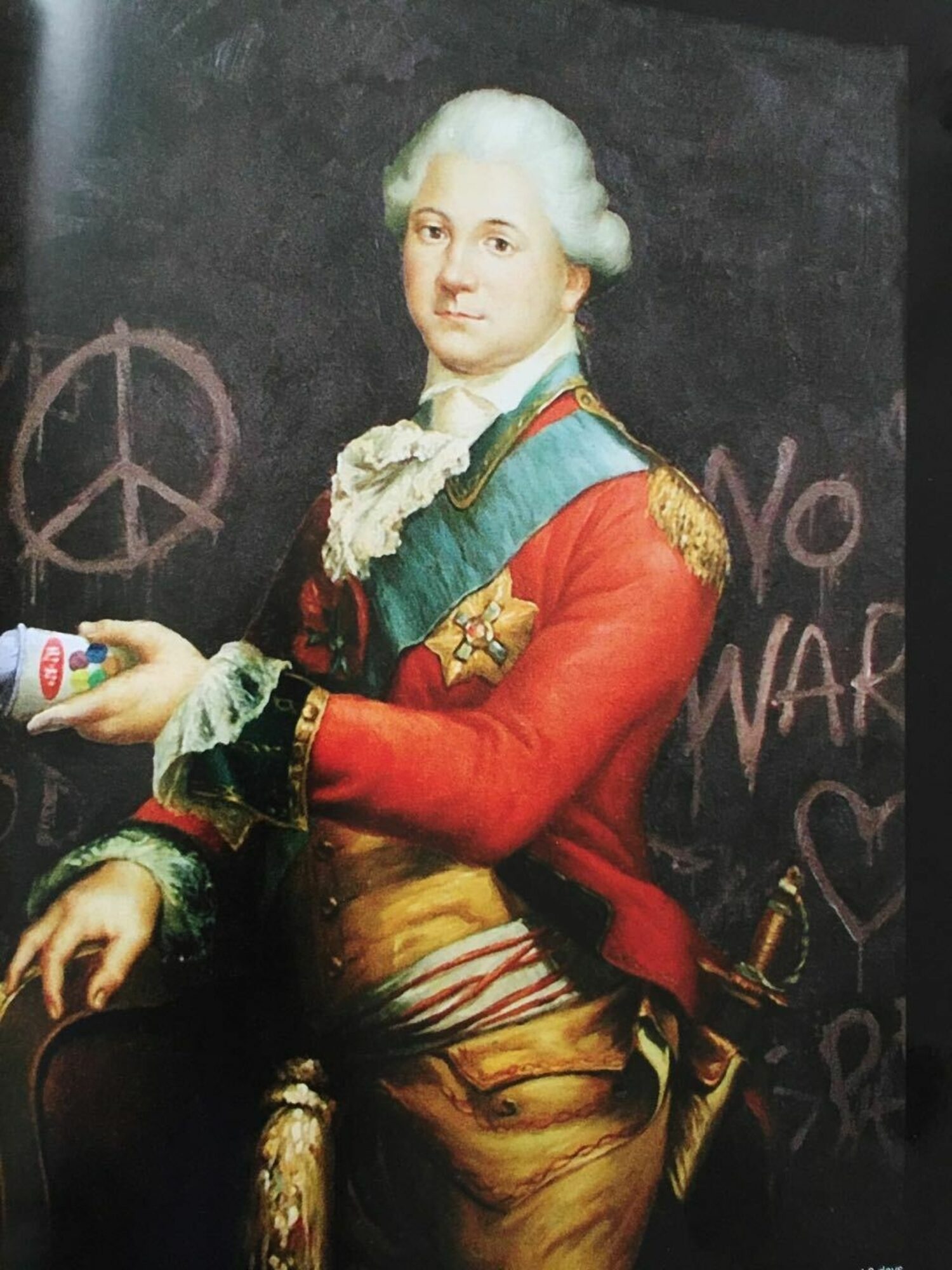 Banksy, Lord With Spray Can