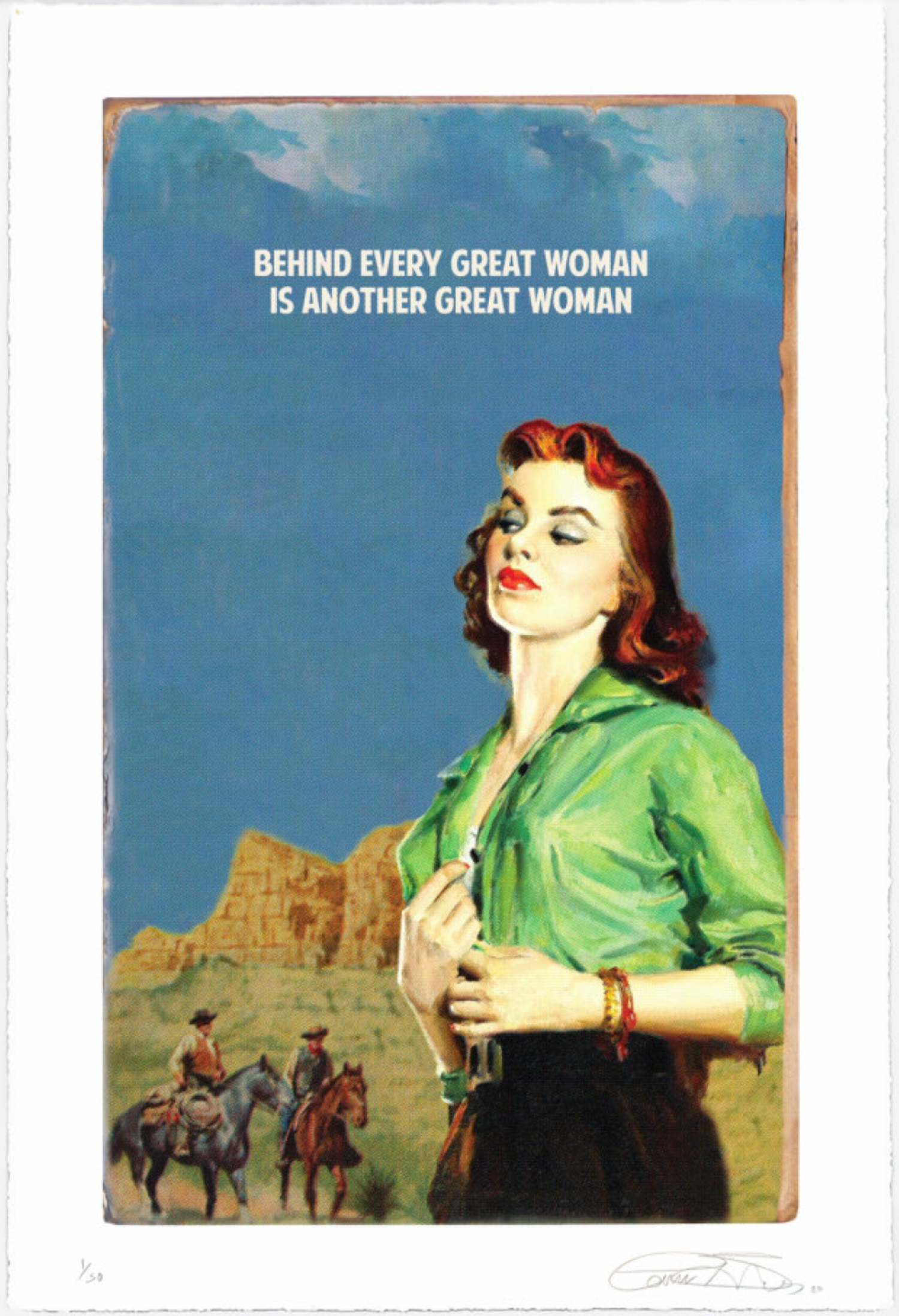 Behind Every Great Woman
