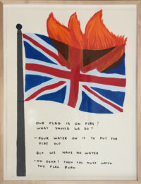Untitled (Our Flag is on Fire)