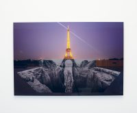 Trompe l’oeil, Les Falaises du Trocadéro, 25 mai 2021, 22h18, Paris, France, 2021