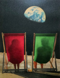 Wish You Were Here (Red & Green Glitter)