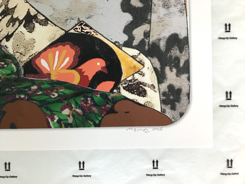 Mickalene thomas afro goddess signature