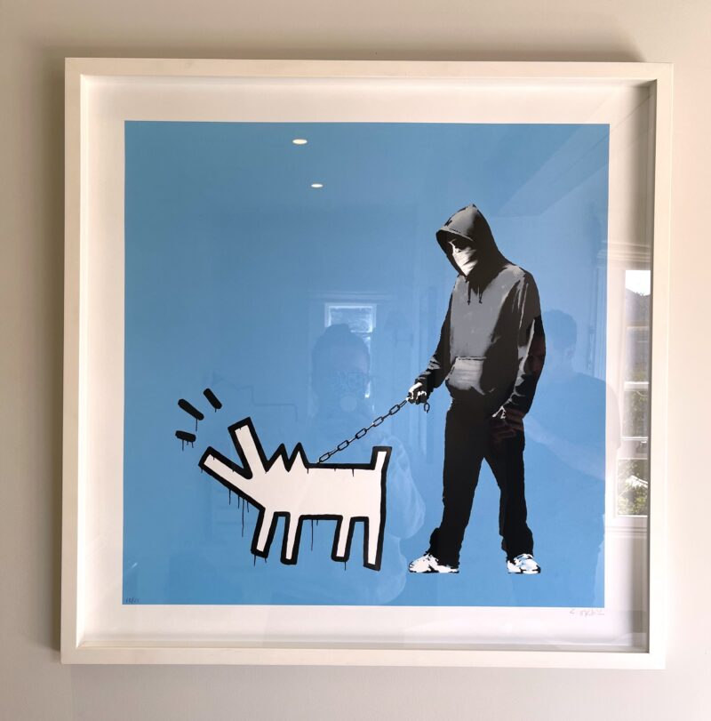 Banksy - Soup Can - Pink/Cherry/Sky Blue | Hang-Up Gallery