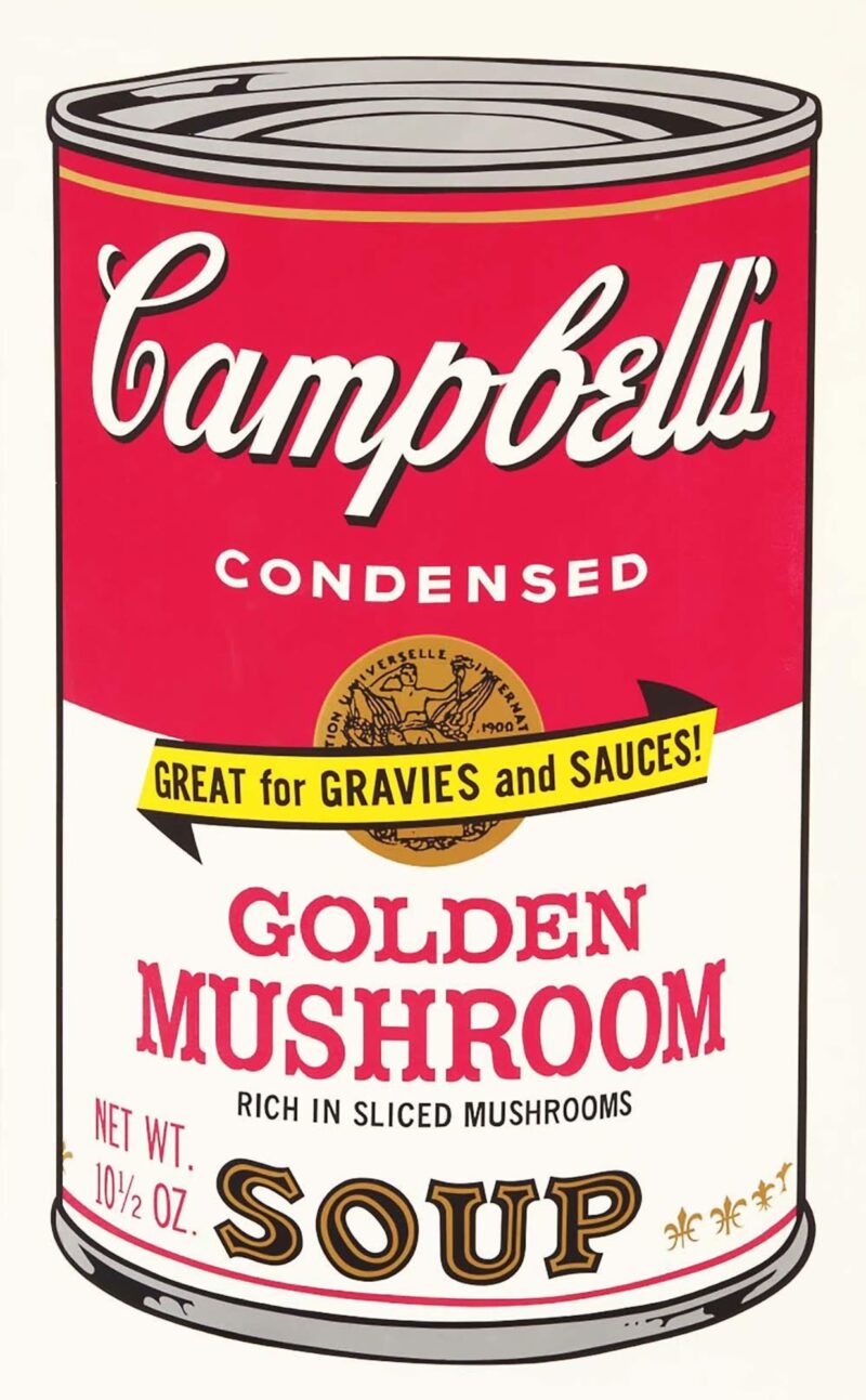 Campbell's Soup II, Golden Mushroom (F. & S. II.62)