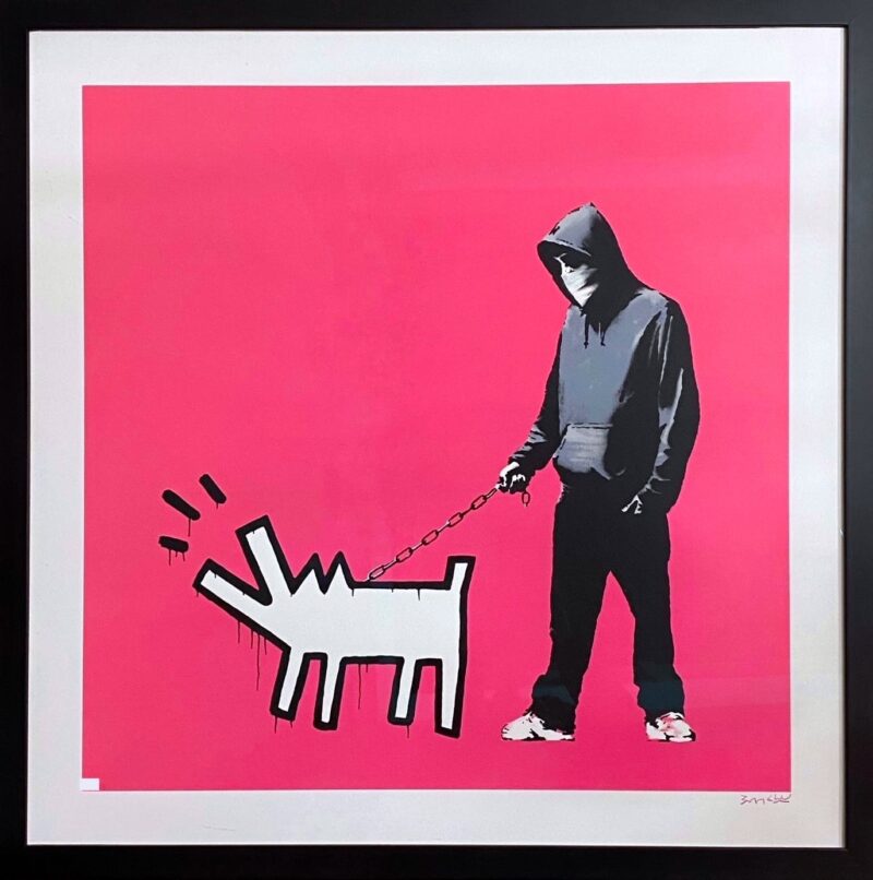 Choose Your Weapon Magenta framed front