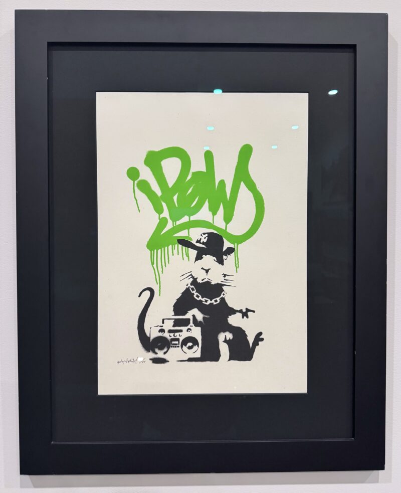 Gangsta Rat Green Signed front prime