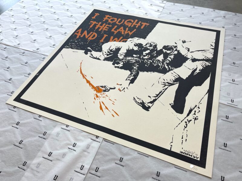 I Fought The Law Signed angle right