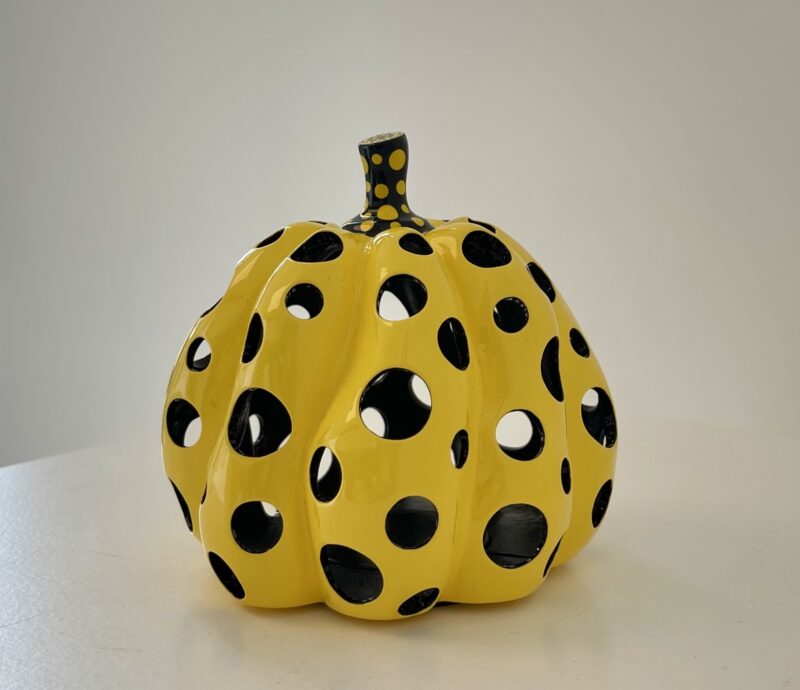 Kusama Pumpkin sculpture in situ copy