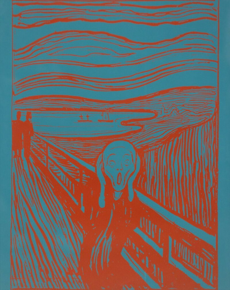 Andy warhol the scream