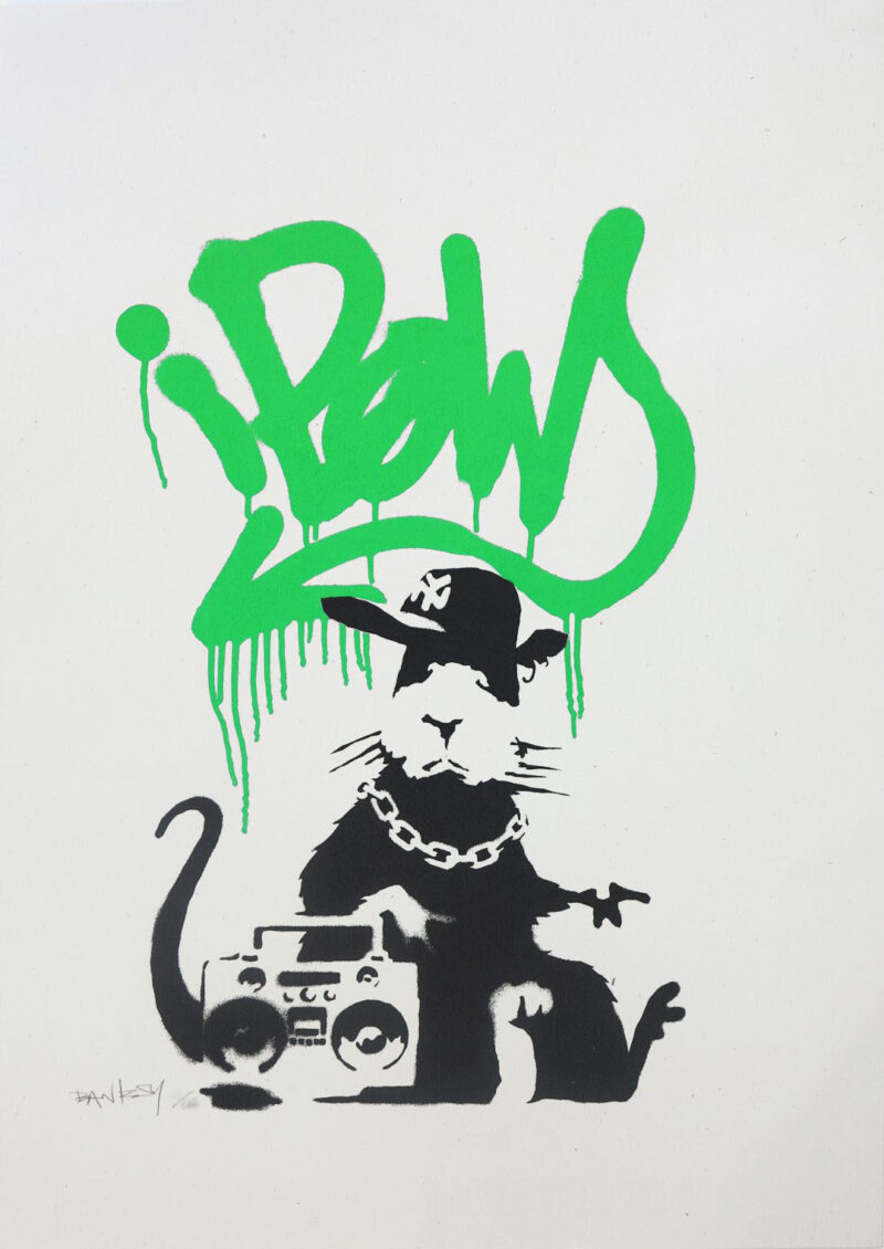Gangsta Rat (Green) - Signed