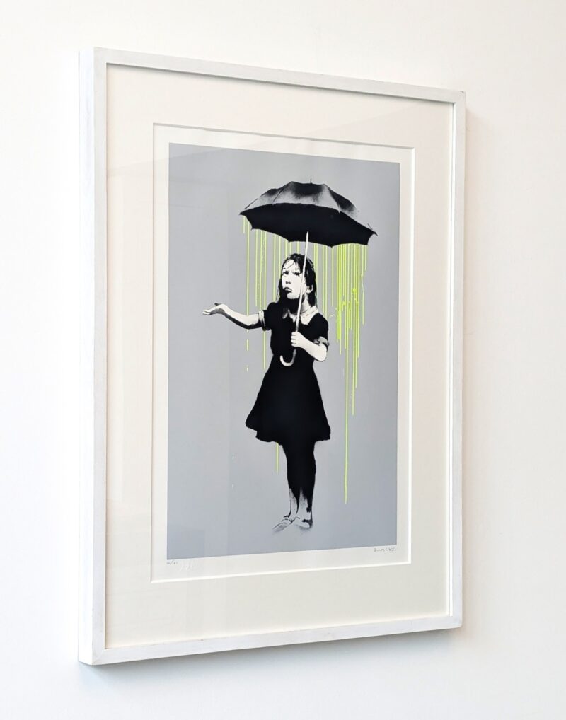 Banksy nola green framed 1 copy