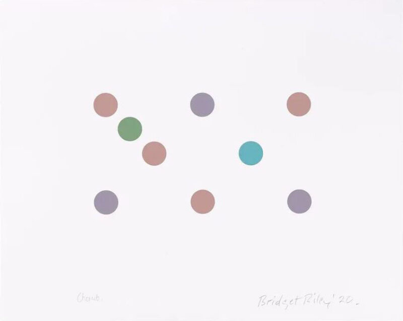 Bridget riley cherub edit