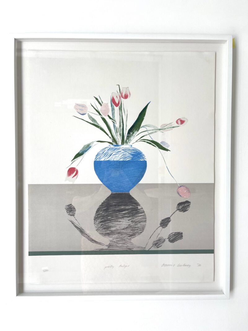 David hockney pretty tulips2