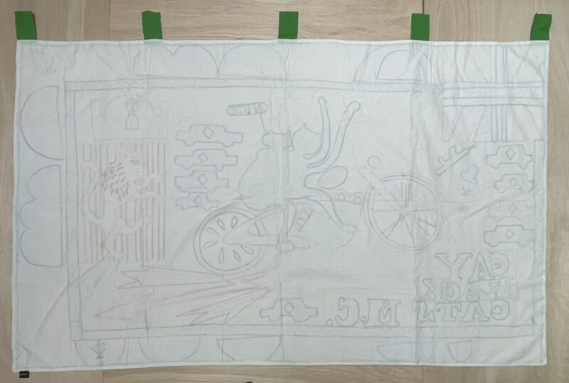 Grayson perry gay black cats detail reverse