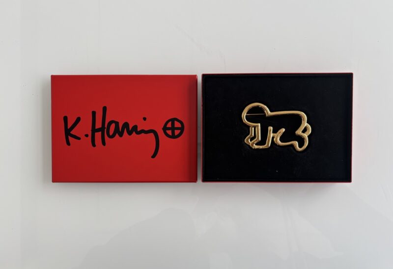 Keith haring baby pin iii