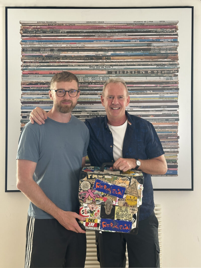 Mark vessey norman cook record box