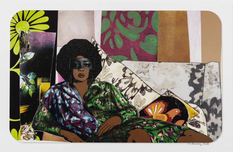 Afro Goddess Looking Forward