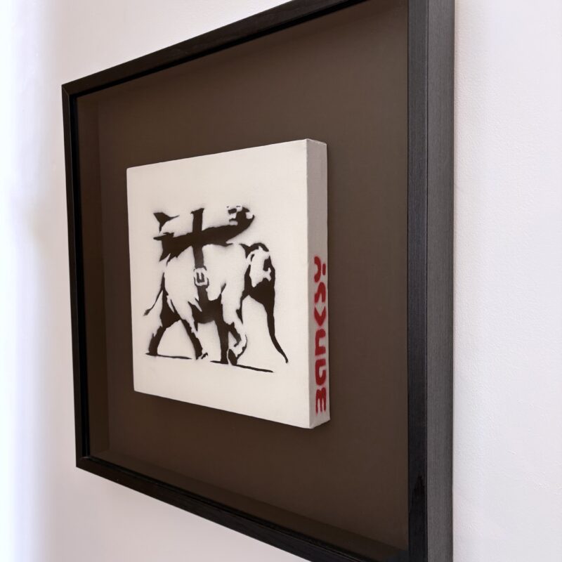 Banksy's Heavy Weaponry (2001) - Signed