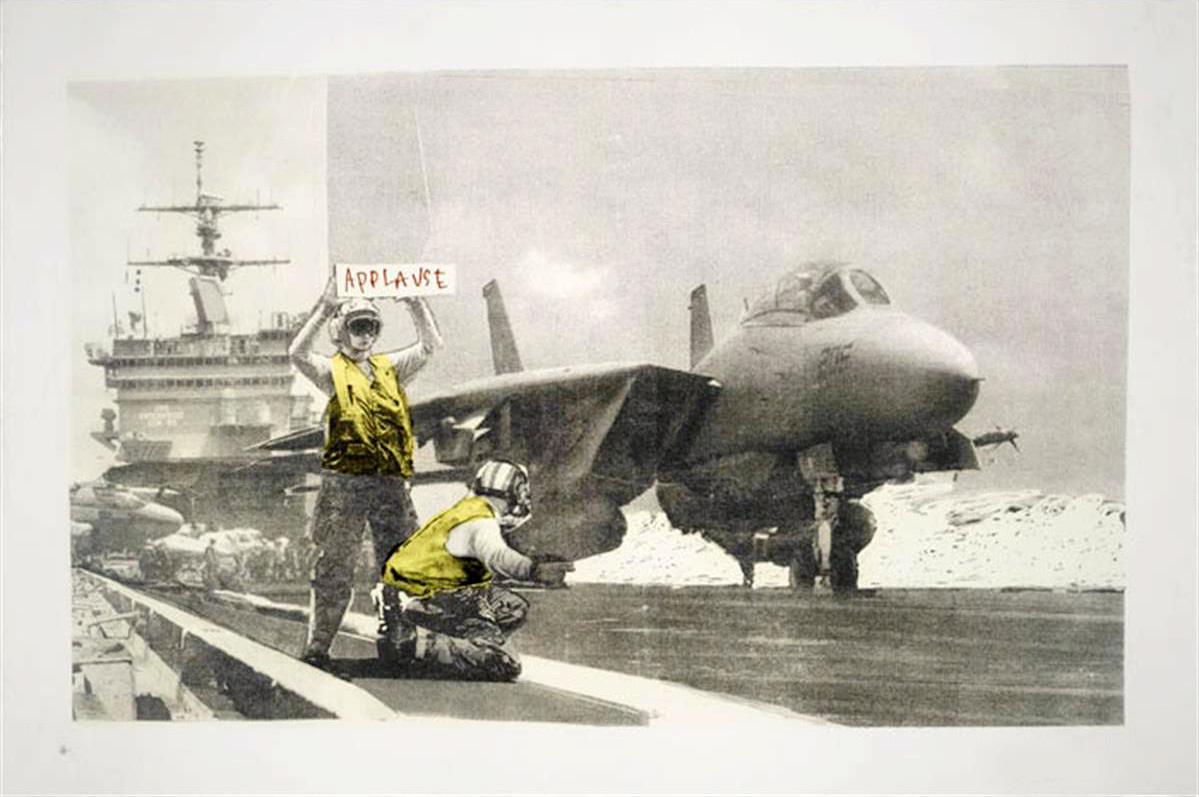 Banksy - Applause (unsigned), 2006