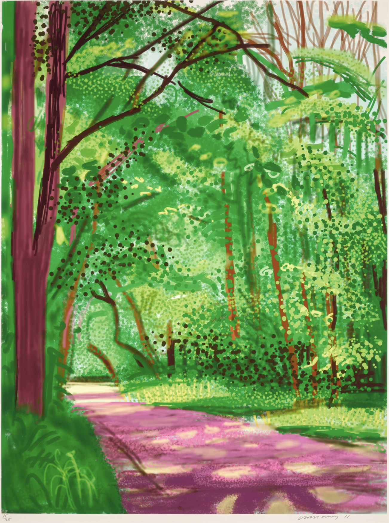 The Arrival of Spring in Woldgate, East Yorkshire in 2011 (twenty eleven) - 28 April