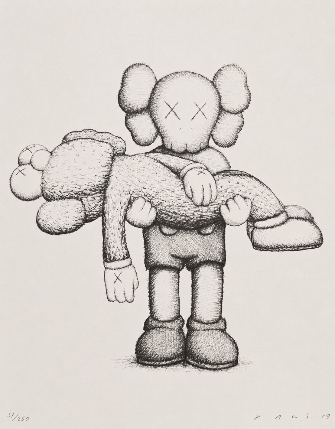 KAWS - NGV Companionship in the Age of Loneliness… | Hang-Up Gallery