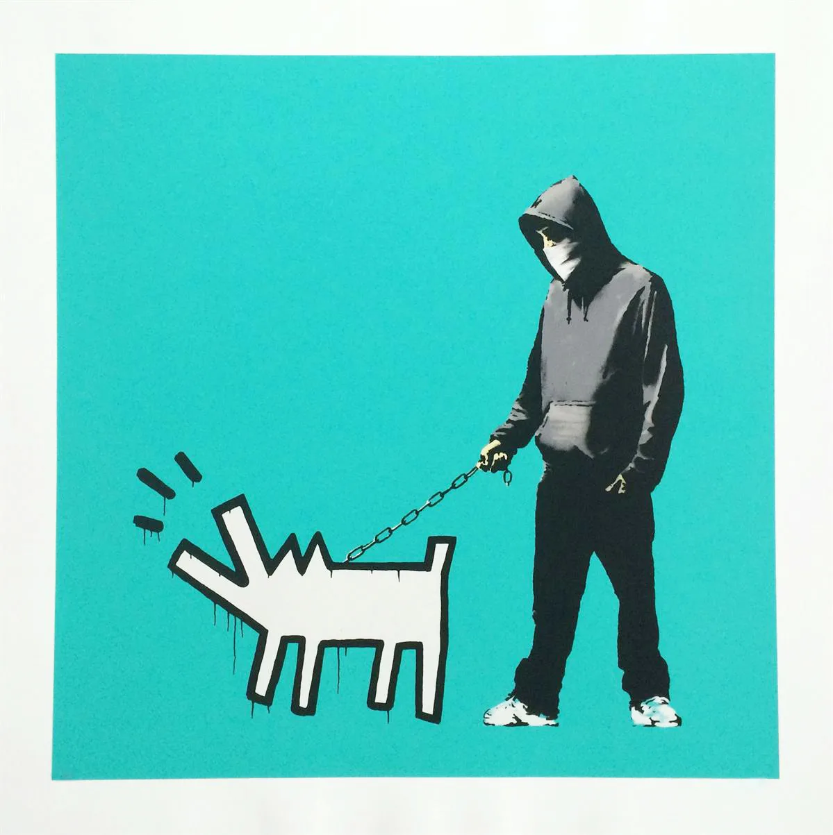 Banksy Choose Your Weapon (Turquoise)