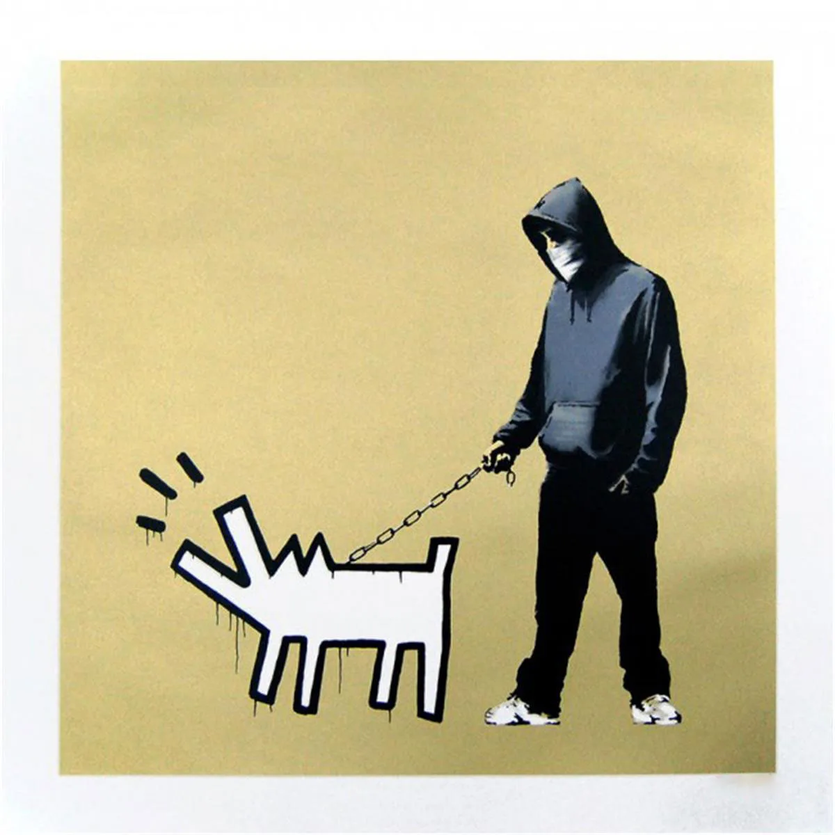 Banksy Choose Your Weapon (Gold)