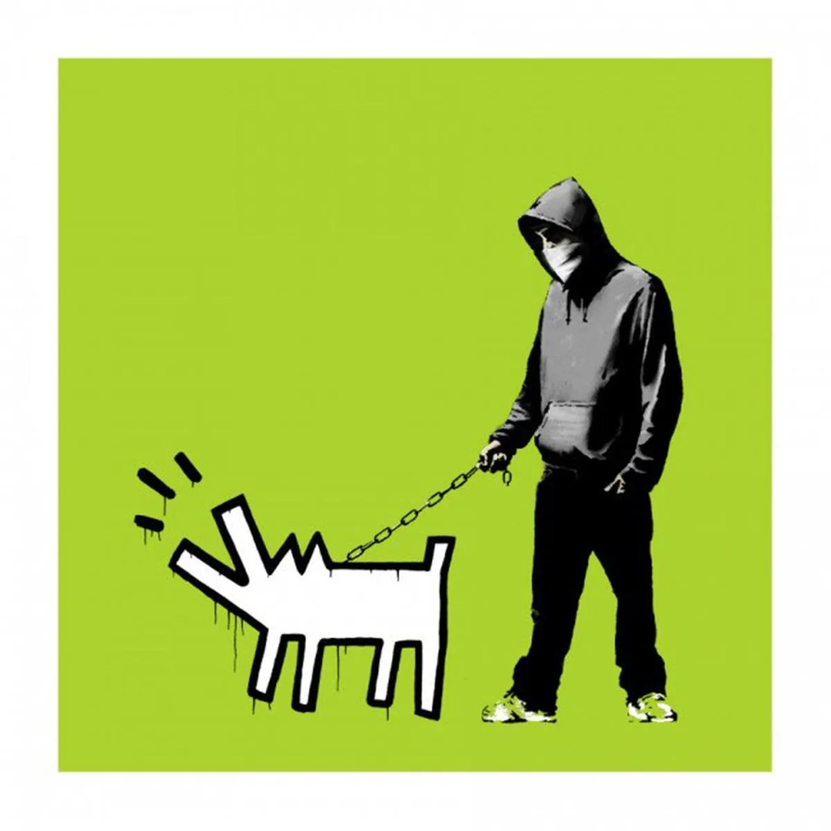 Banksy Choose Your Weapon (Green)