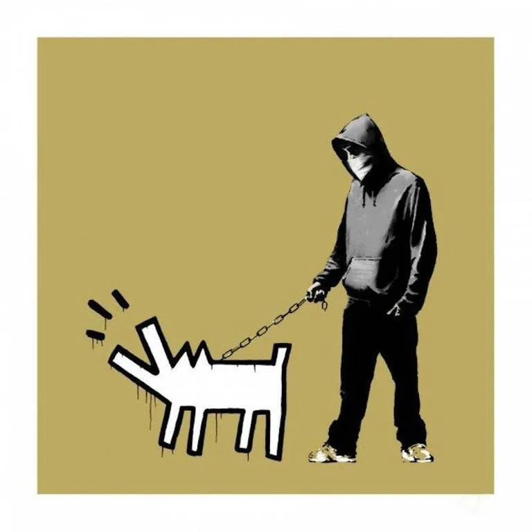 Banksy Choose Your Weapon (Khaki)