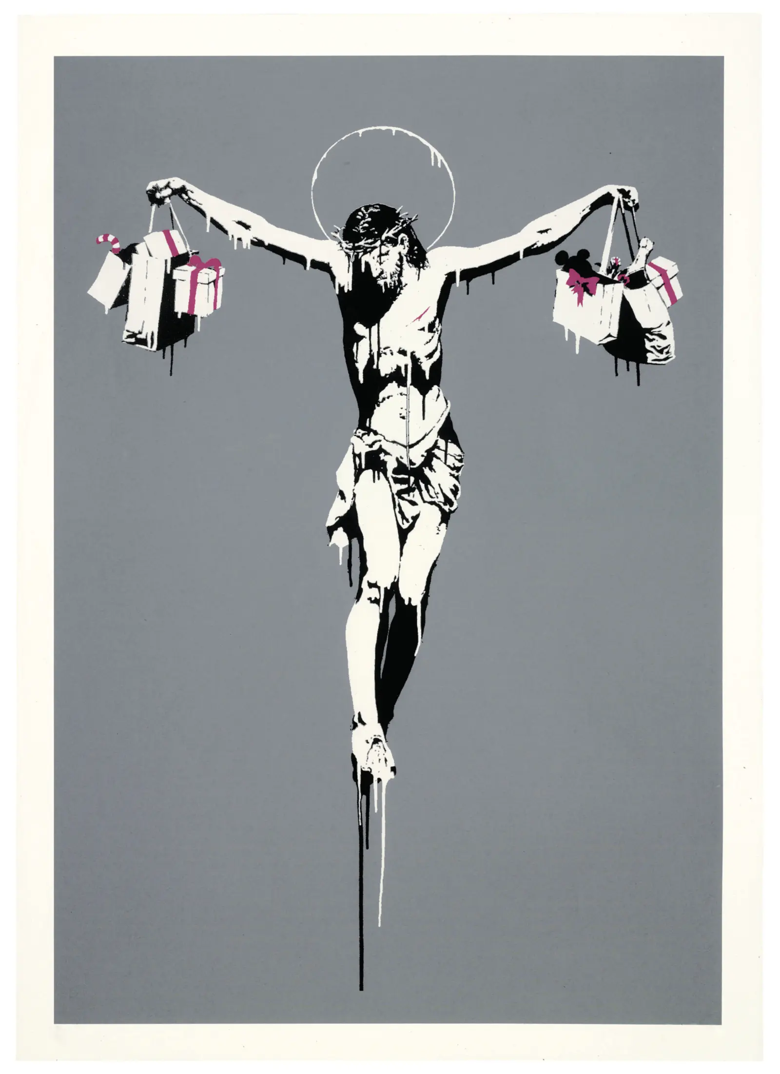 Christ With Shopping Bags