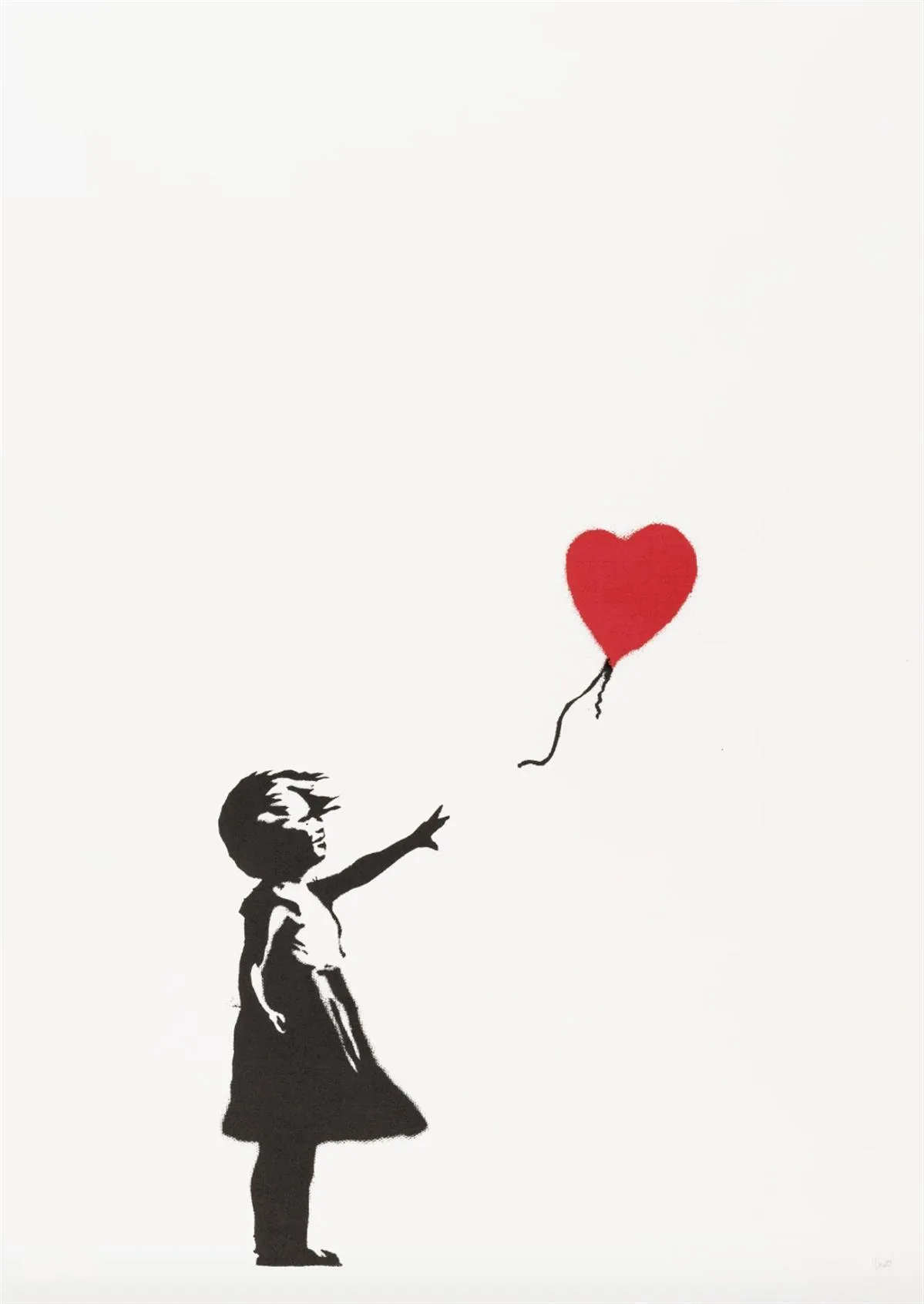 Banksy Girl with Balloon
