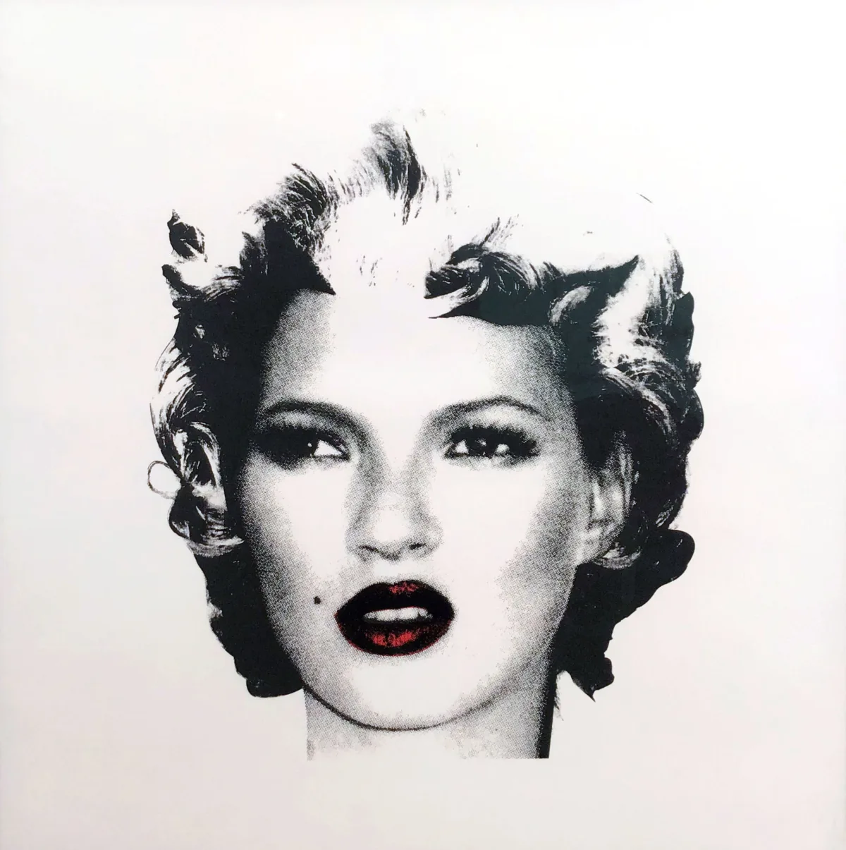 Banksy Kate Moss (Black/White) AP