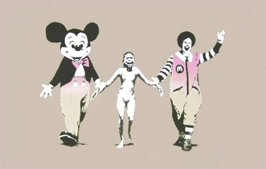 Banksy Napalm (Can't beat the feeling) (Rainbow)