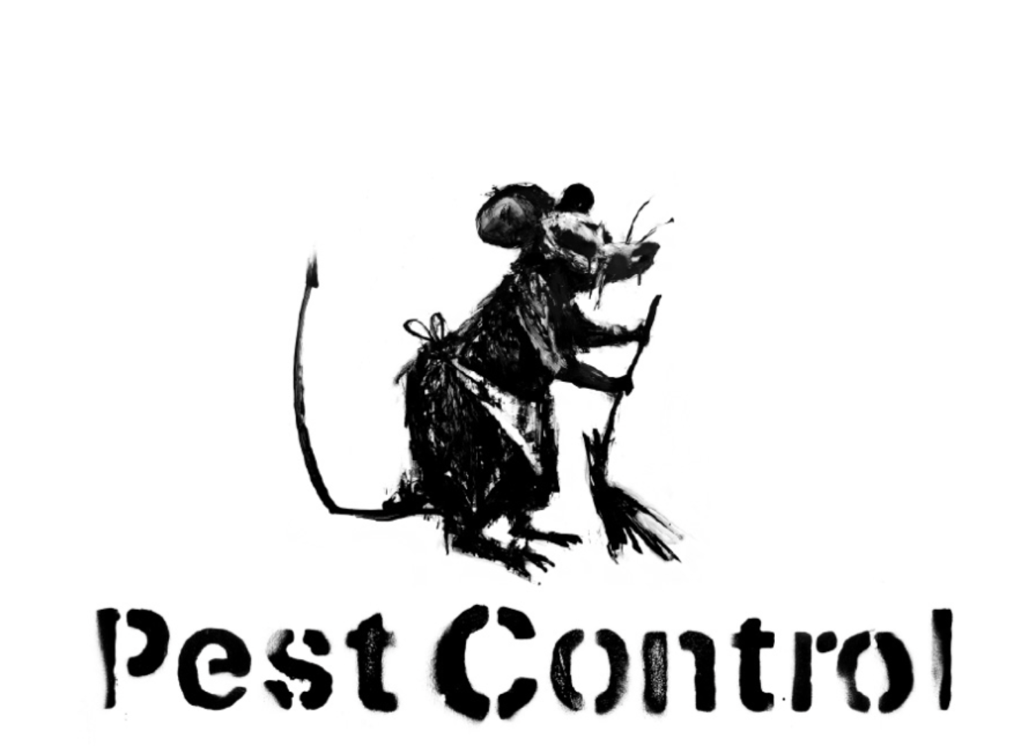 The image of the rat, together with the monkey, is one of the recurring images in his work.