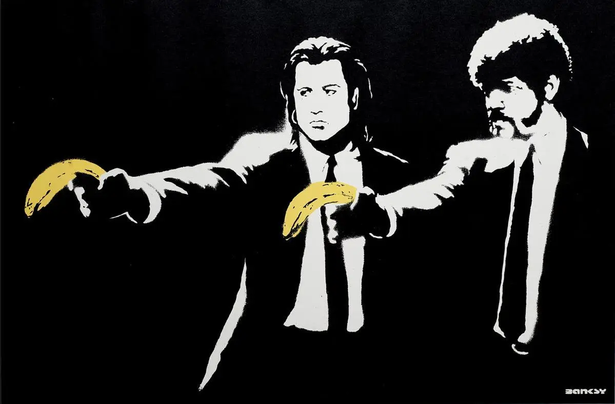 Pulp Fiction by Bansky, unsigned, available now