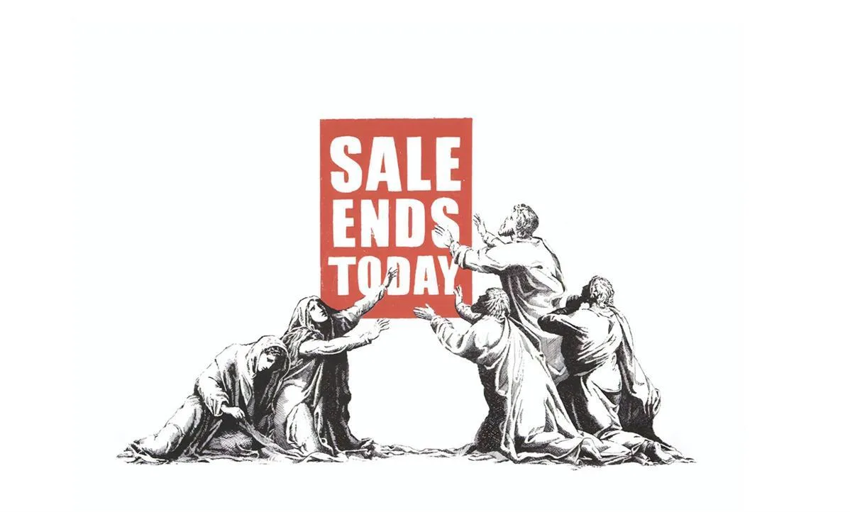 Banksy Sale Ends (2017)