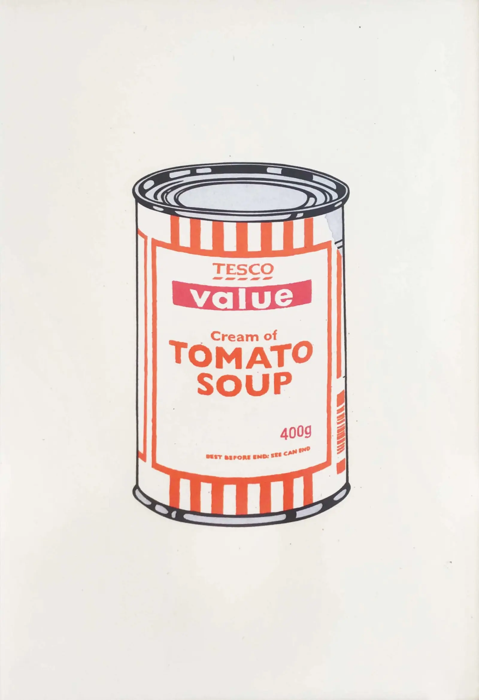 Soup Can (White/Orange/Raspberry)