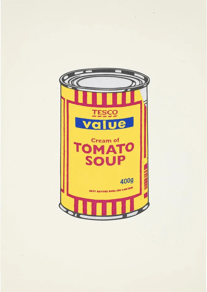Soup Can (Original) | Banksy Buyers Guide | Hang-Up Gallery