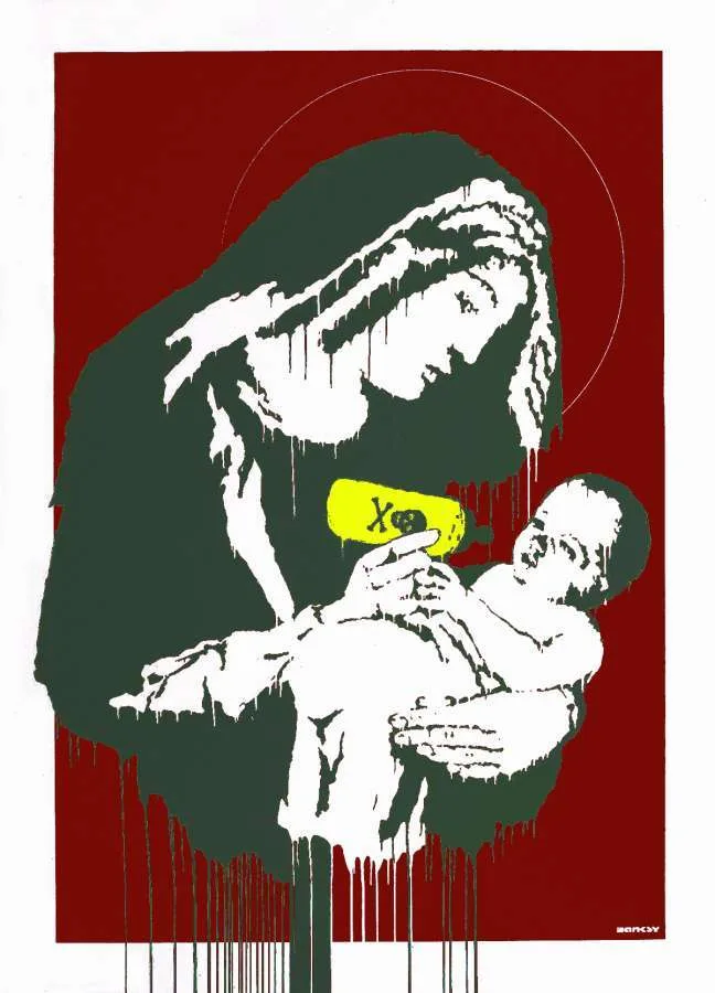 Banksy Toxic Mary (Red)