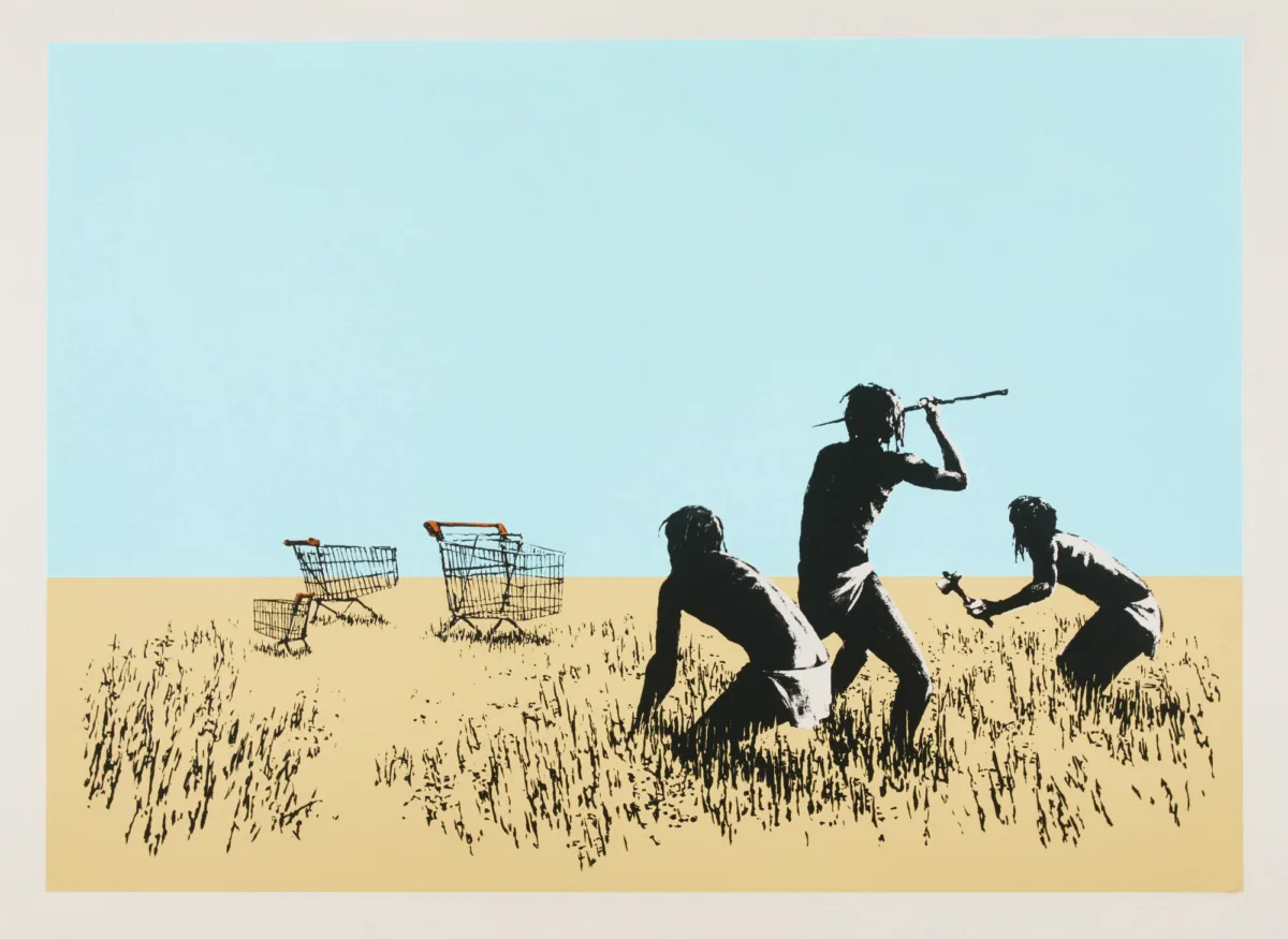 Banksy Trolleys (Colour)