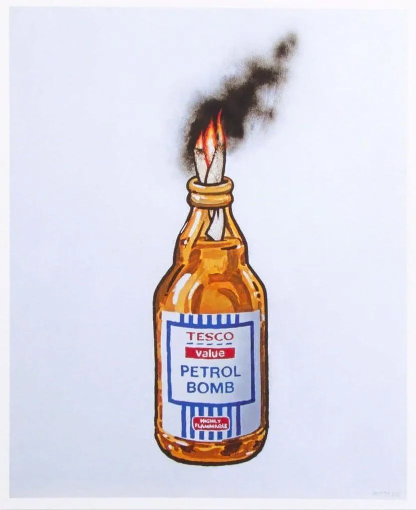 Banksy, Tesco Petrol Bomb