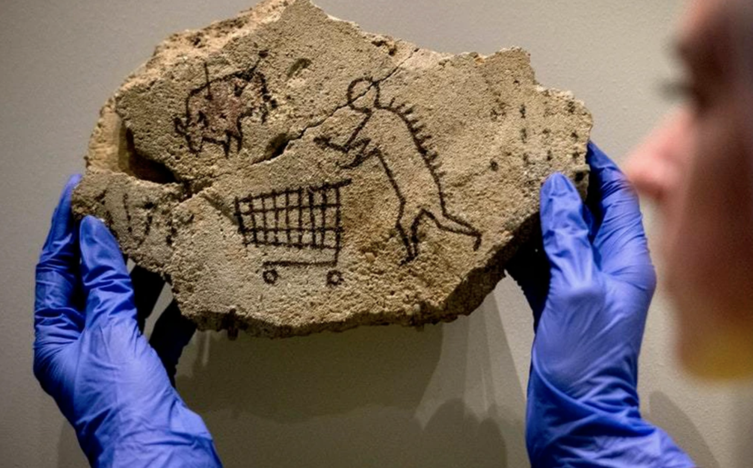 'Peckham Rock', the painting Banksy planted in the museum as a hoax in 2005