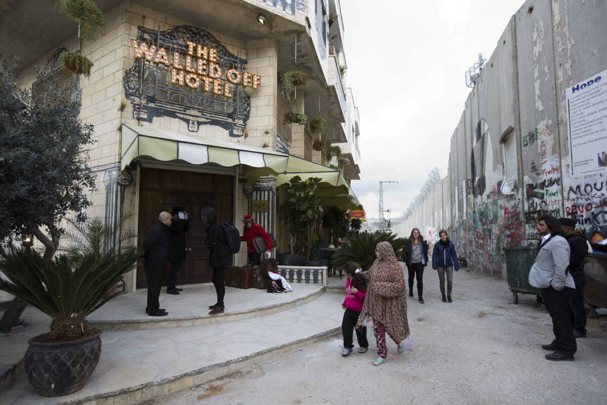 Banksy's The Walled Off Hotel Reopens