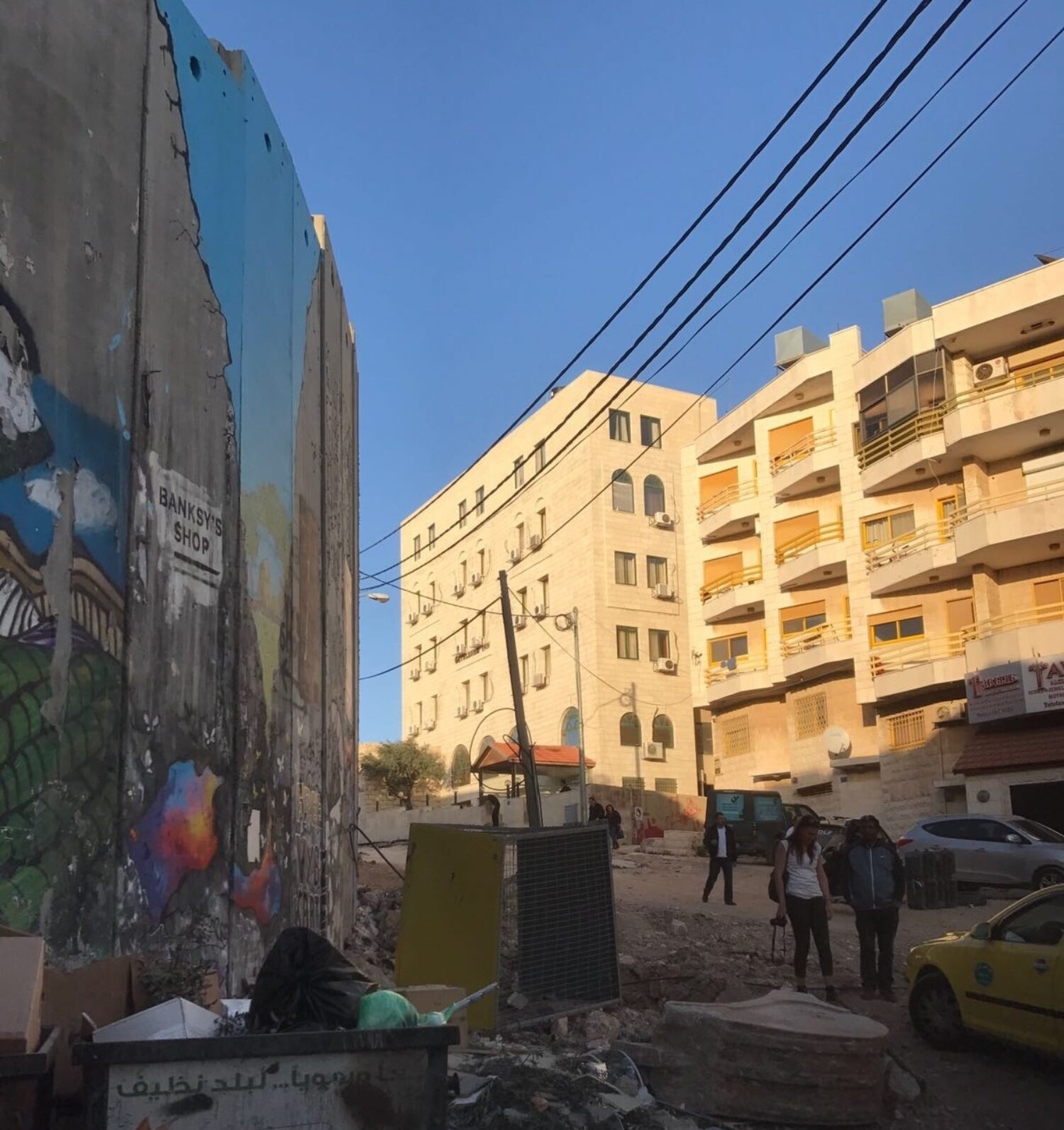 The Walled Off Hotel View