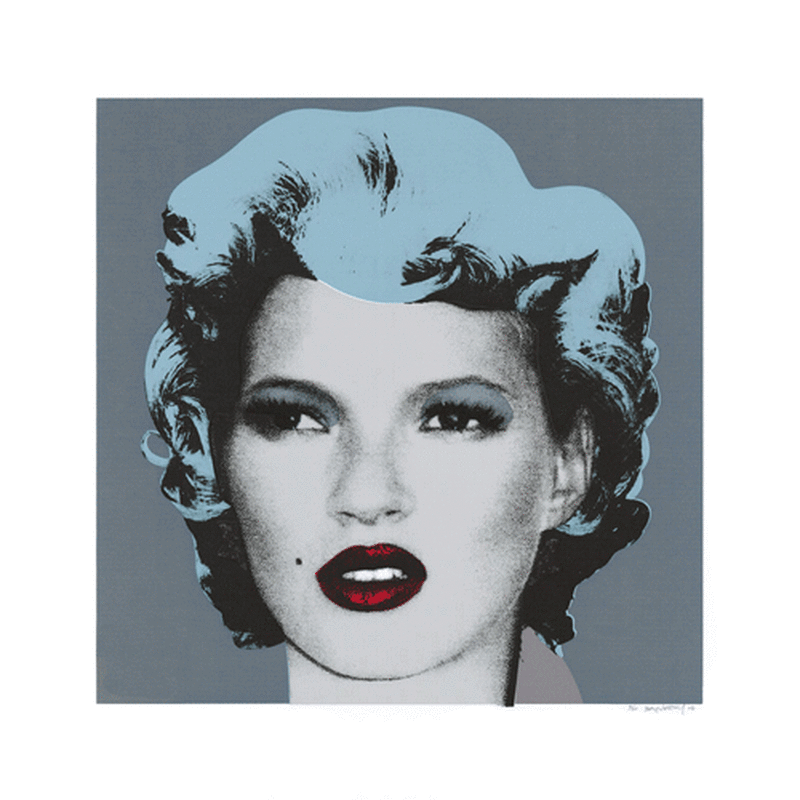 Kate Moss (Blue/Grey)
