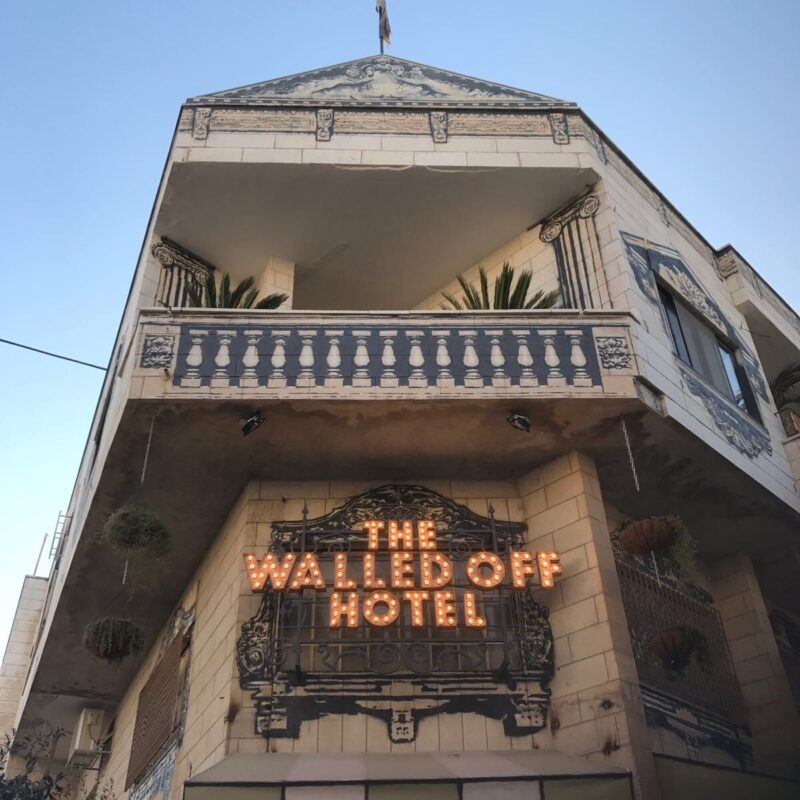 Banksy's The Walled Off Hotel Reopens | Hang-Up Gallery